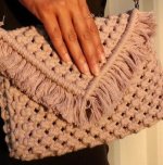 cara membersihkan tas macrame